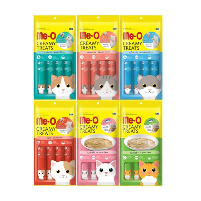 Me-O Creamy Treat (4P)
