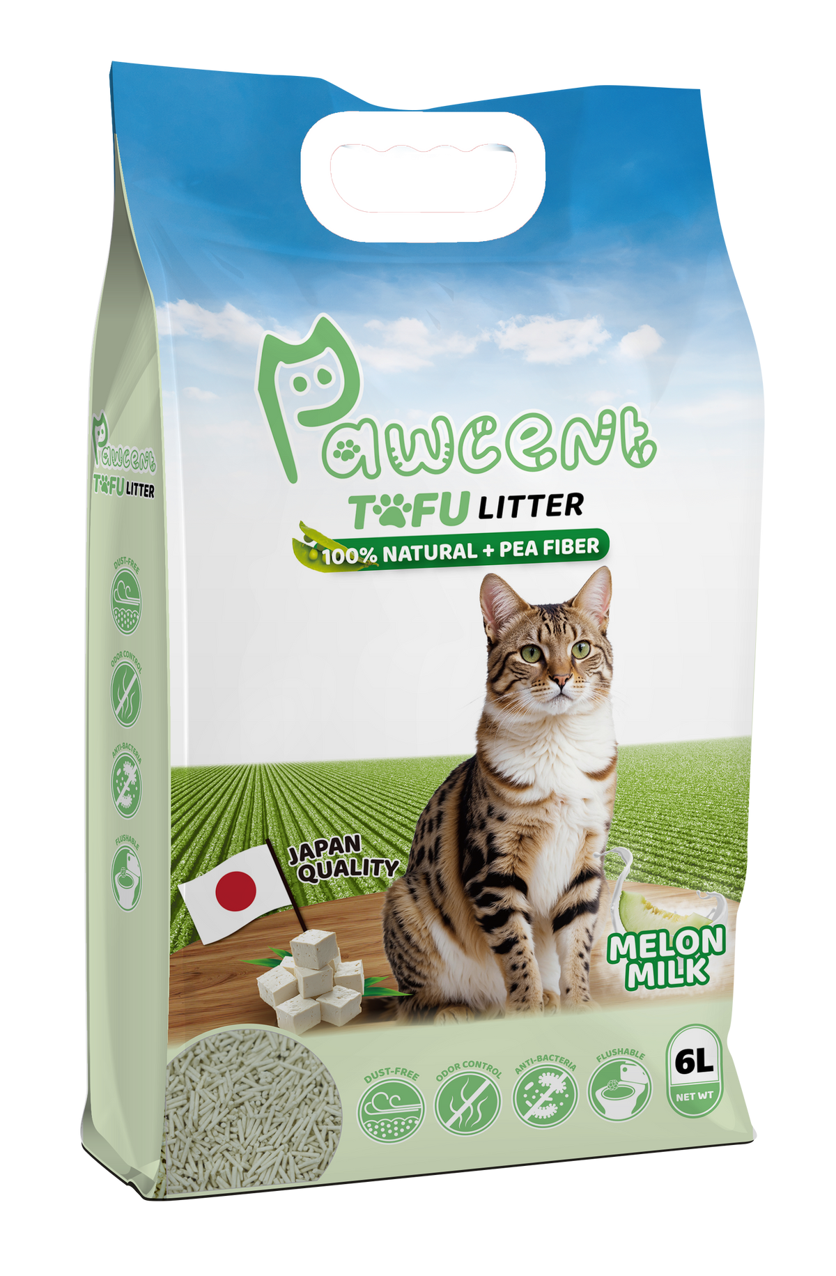 Pawcent Tofu Cat Litter