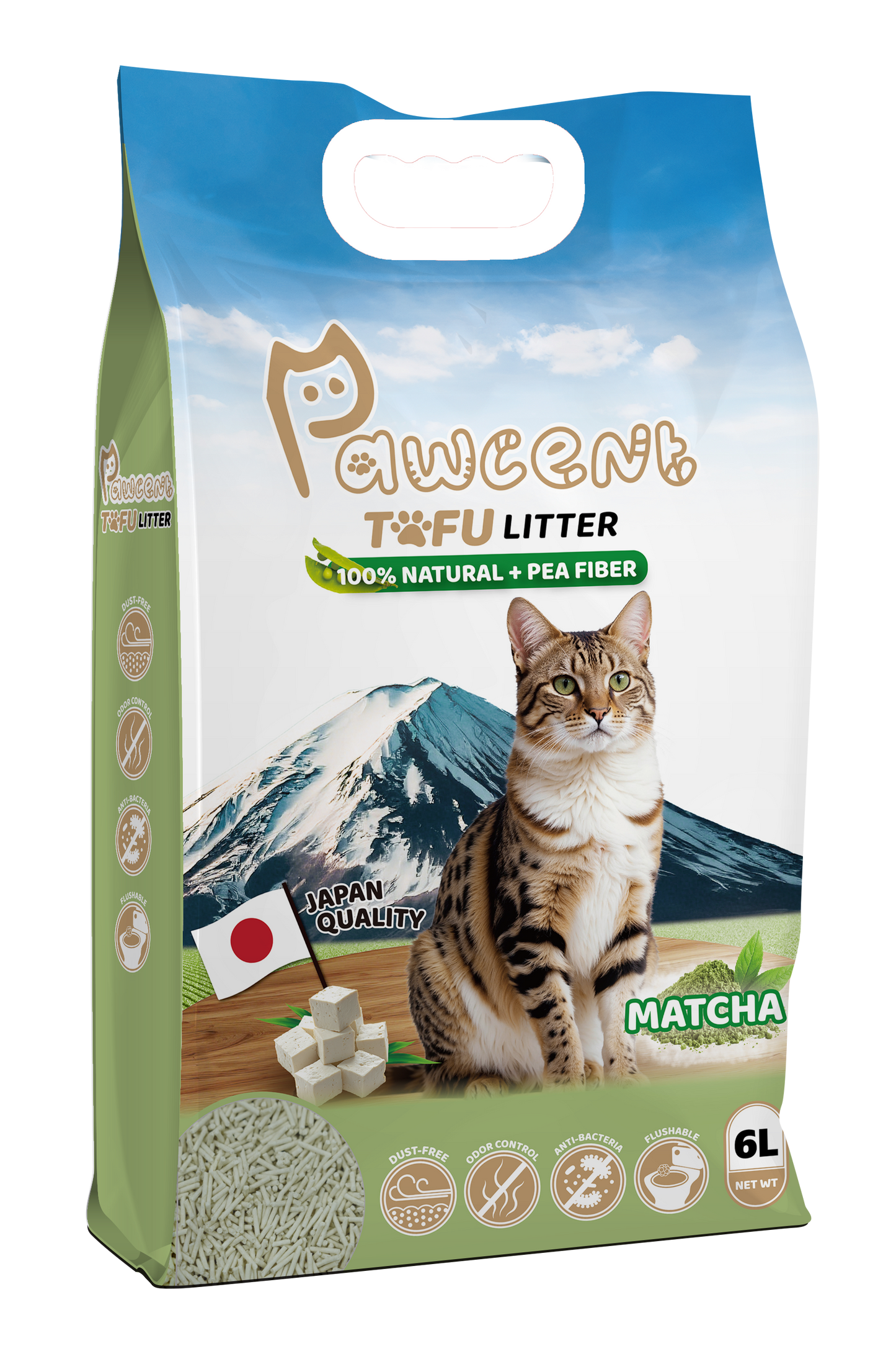 Pawcent Tofu Cat Litter