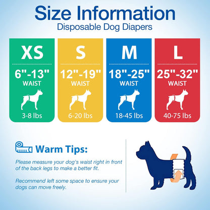 Pet Soft Male Disposal Wrap