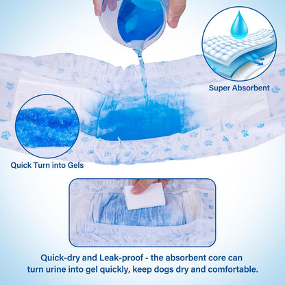 Pet Soft Male Disposal Wrap