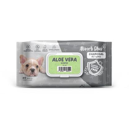 Charcoal Pet Wipes