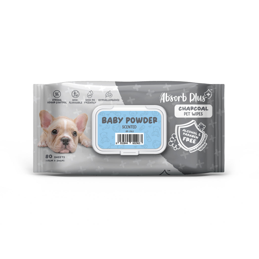 Charcoal Pet Wipes