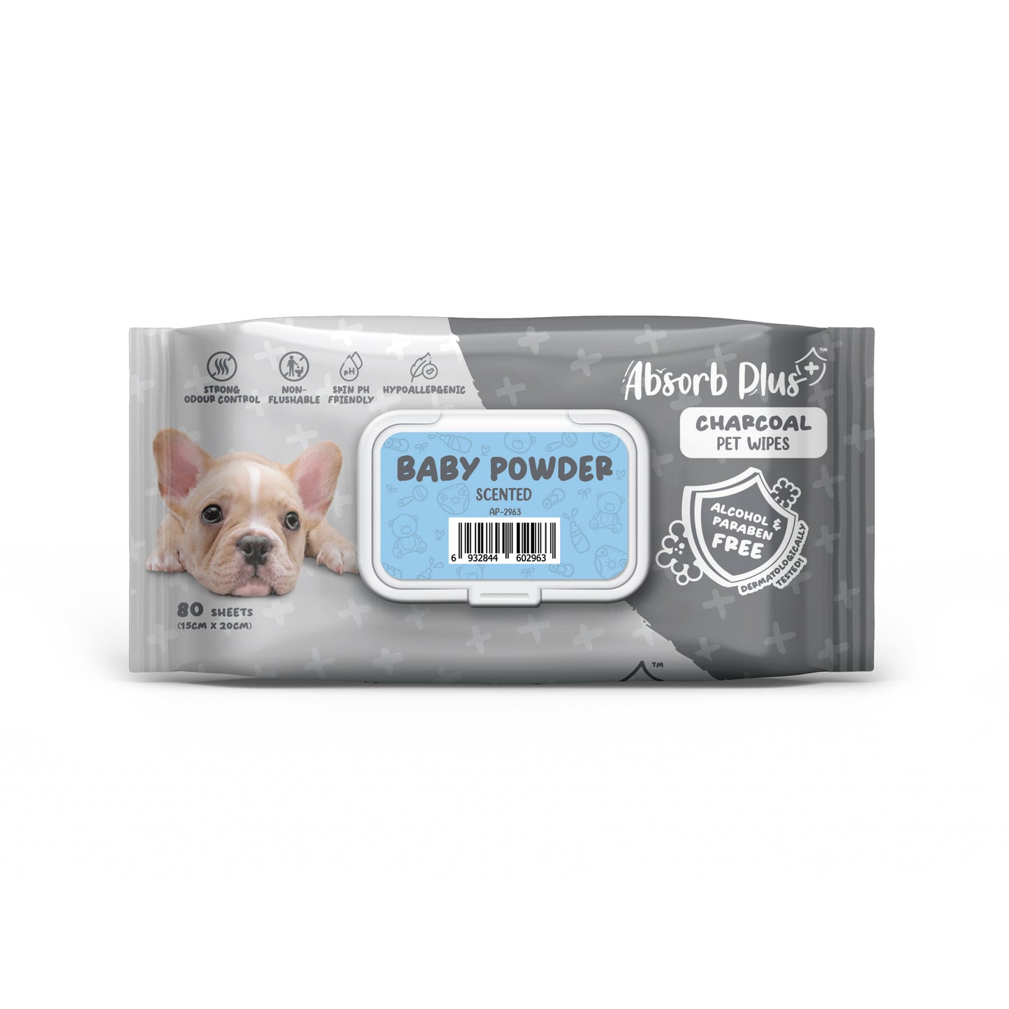 Charcoal Pet Wipes