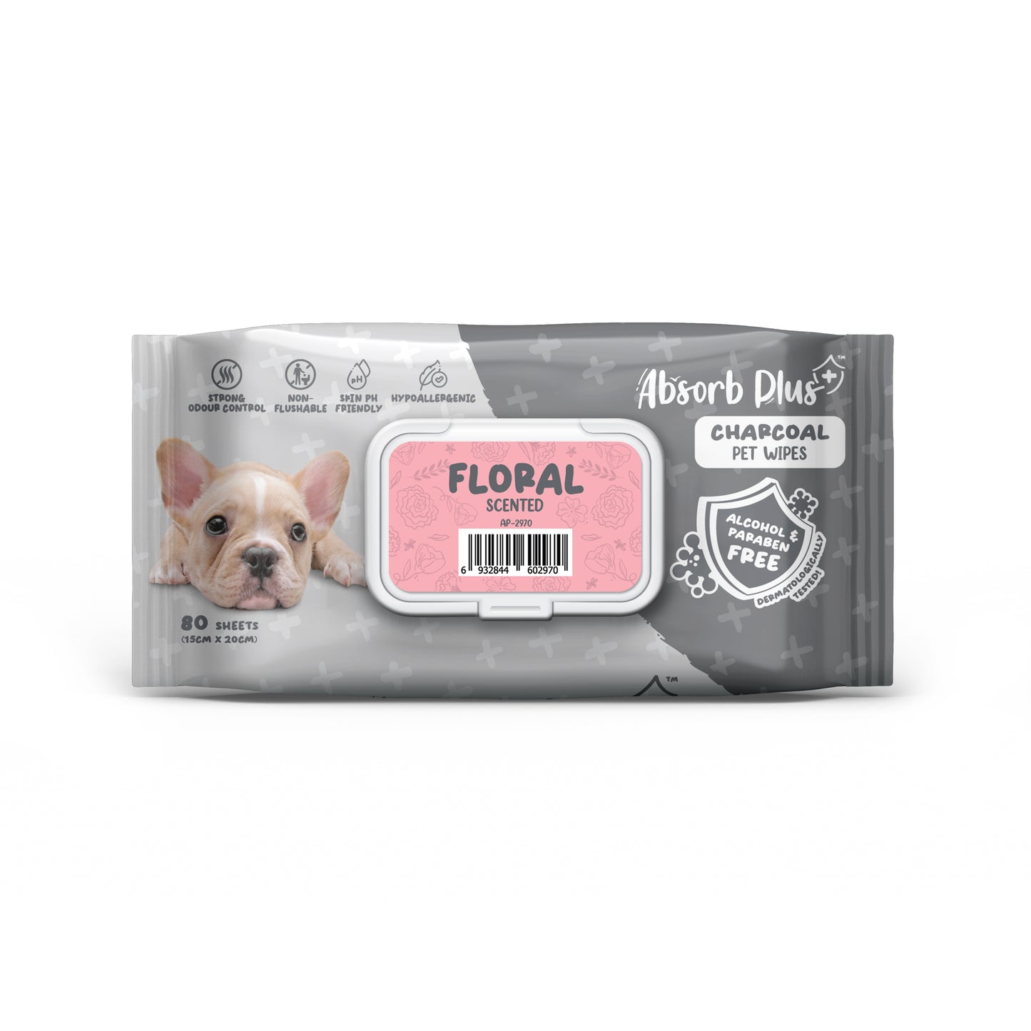 Charcoal Pet Wipes