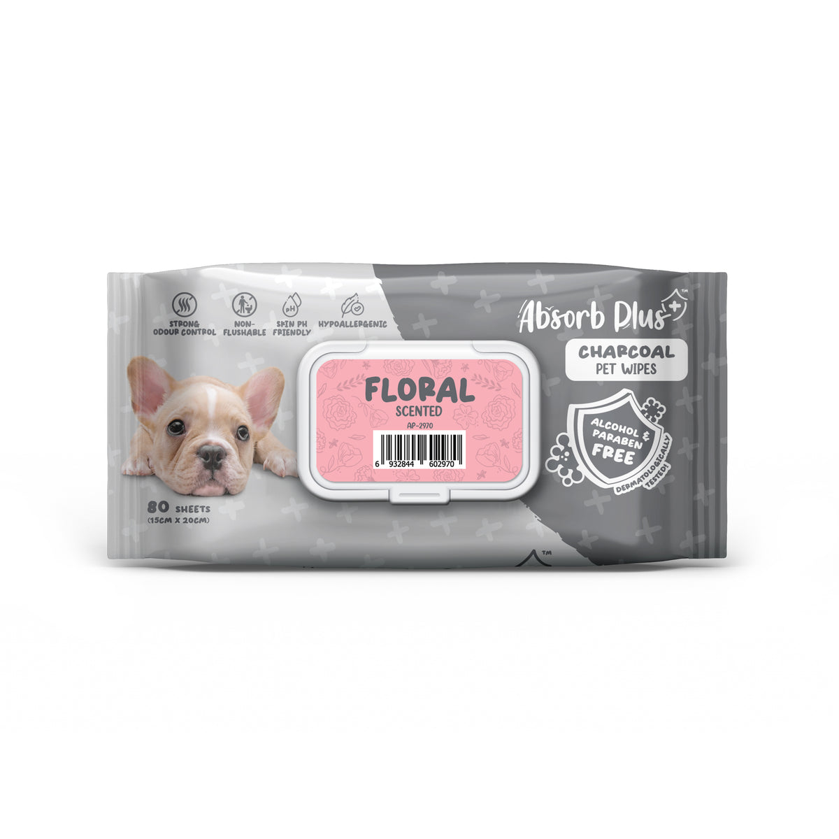 Charcoal Pet Wipes