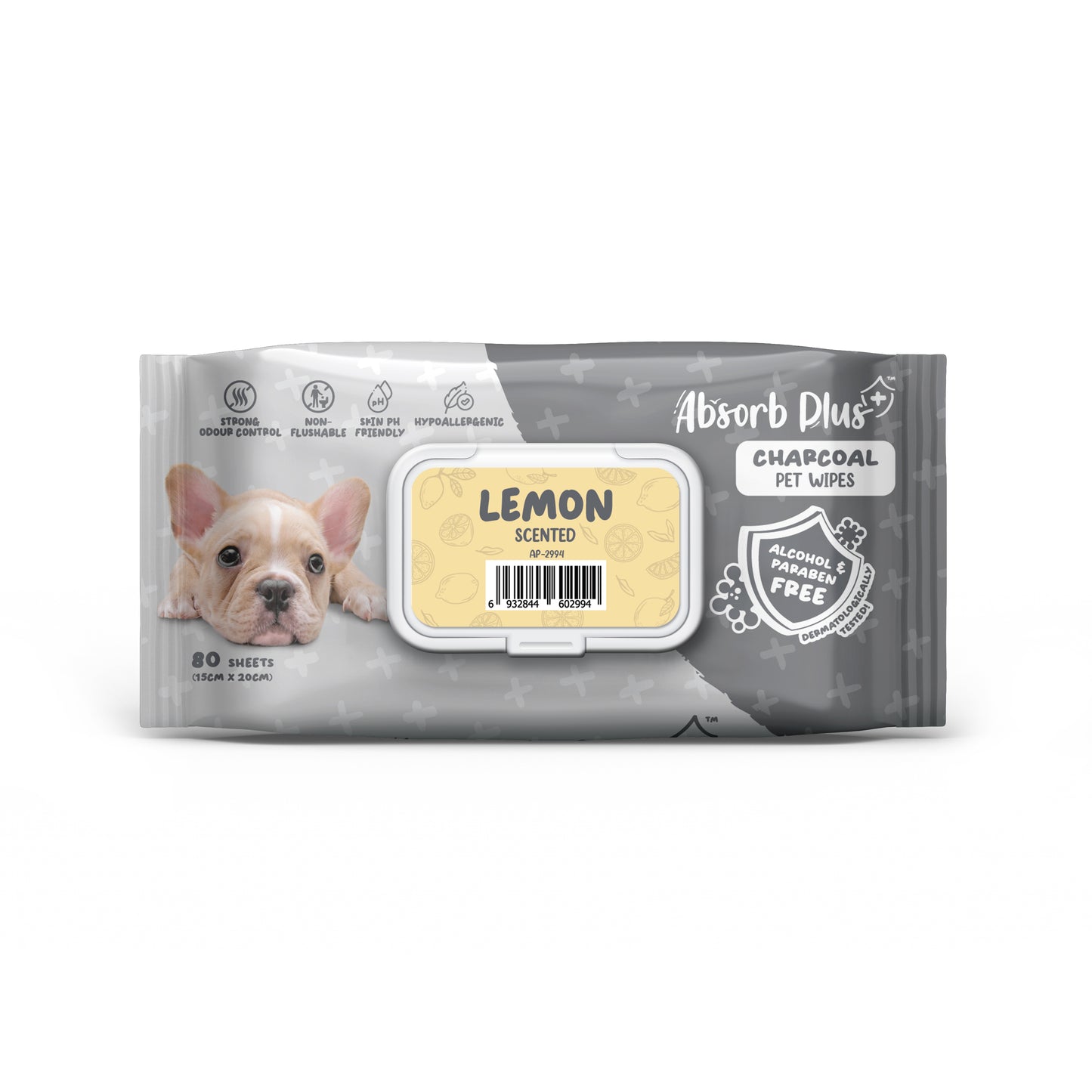 Charcoal Pet Wipes