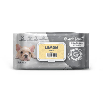 Charcoal Pet Wipes
