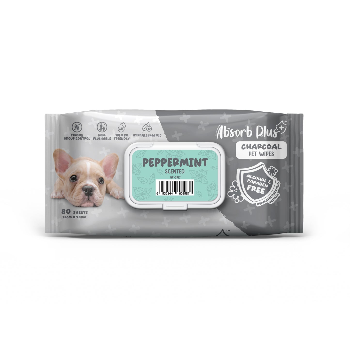 Charcoal Pet Wipes