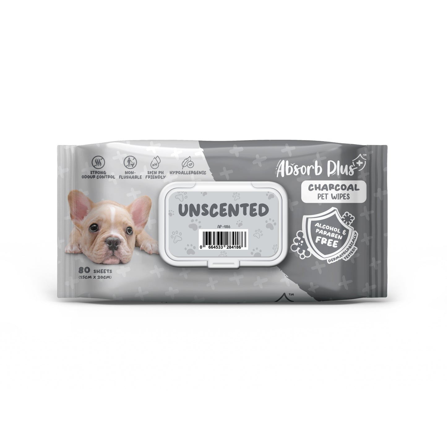 Charcoal Pet Wipes