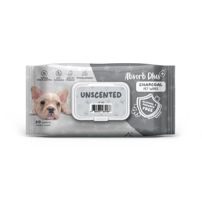 Charcoal Pet Wipes