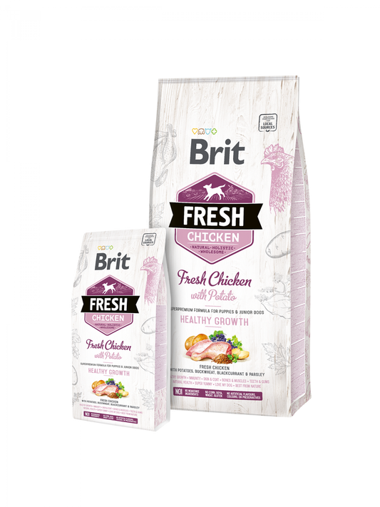 Brit Fresh Chicken with Potato Puppy