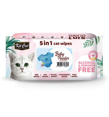 Kit Cat 5 in 1 Cat Wipes