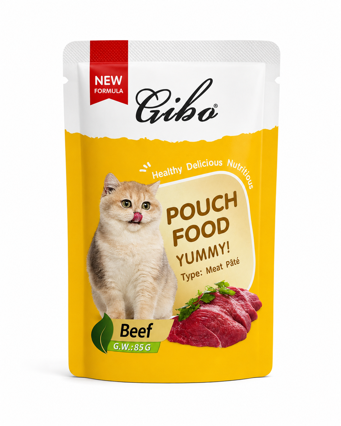 Gibo Cat Premium Paté Pouch