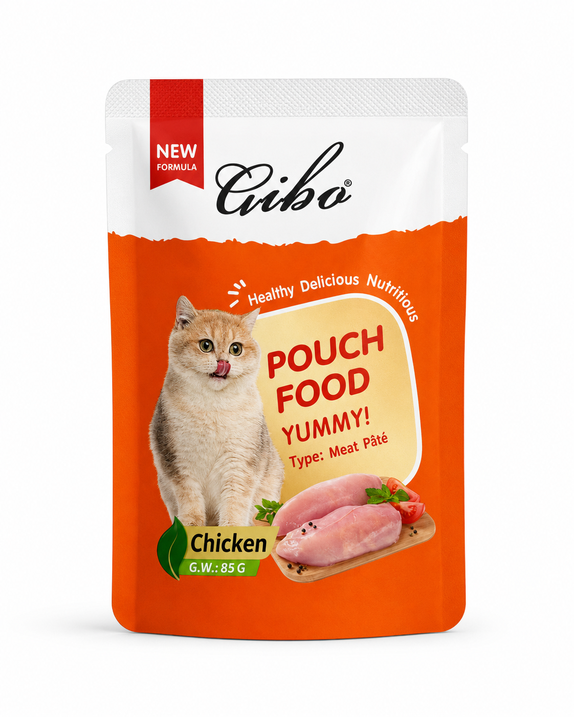 Gibo Cat Premium Paté Pouch