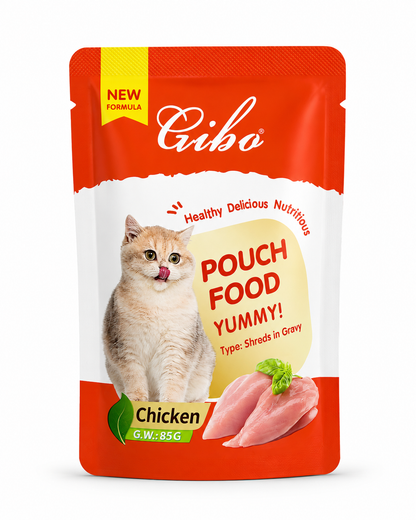 Gibo Cat Premium Shred Gravy