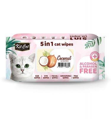 Kit Cat 5 in 1 Cat Wipes