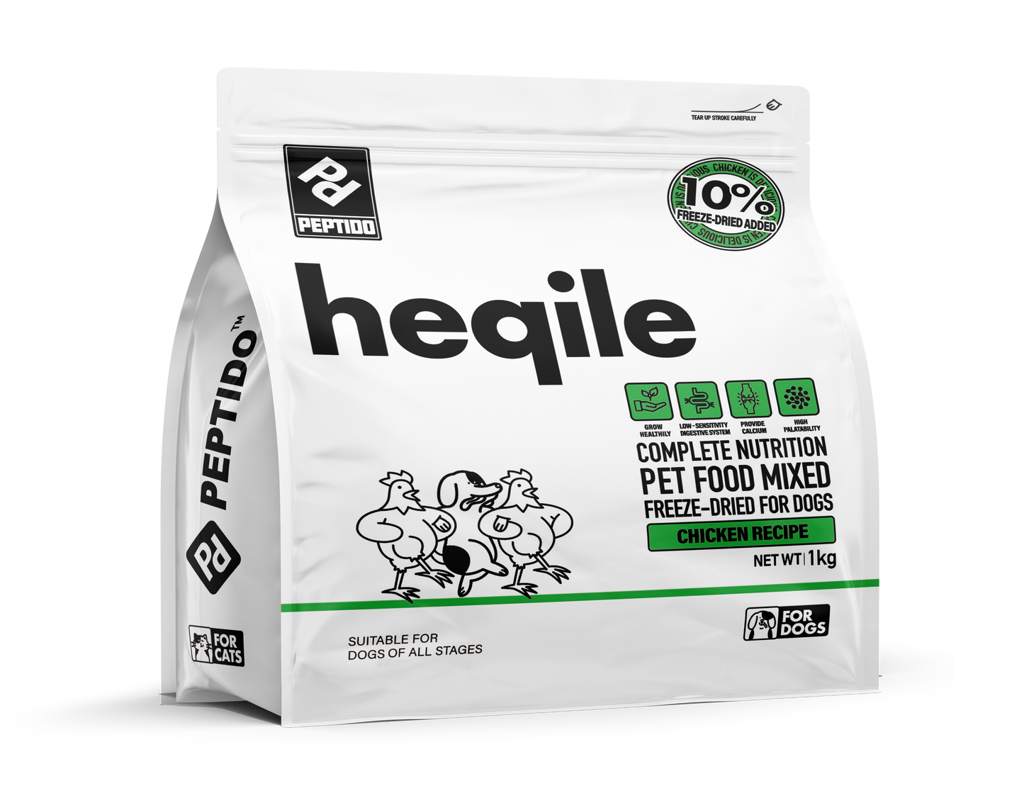 Heqile Dog Complete Nutrition Dry Food