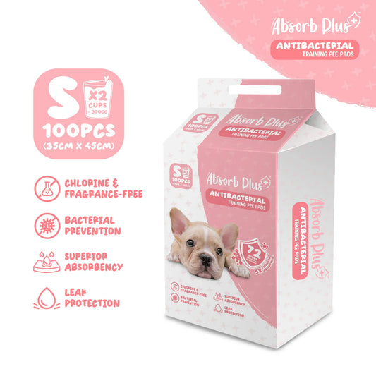 Absorb Plus Antibacterial Pee Pad Sheets