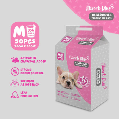Absorb Plus Charcoal Pee Pad Sheets
