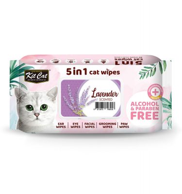 Kit Cat 5 in 1 Cat Wipes