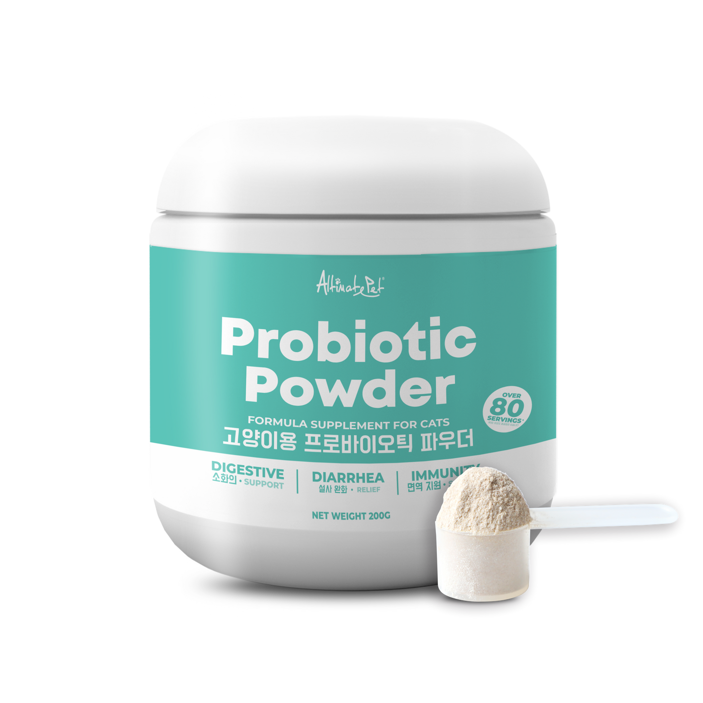 Altimate Pet Cat Probiotics Supplement Powder