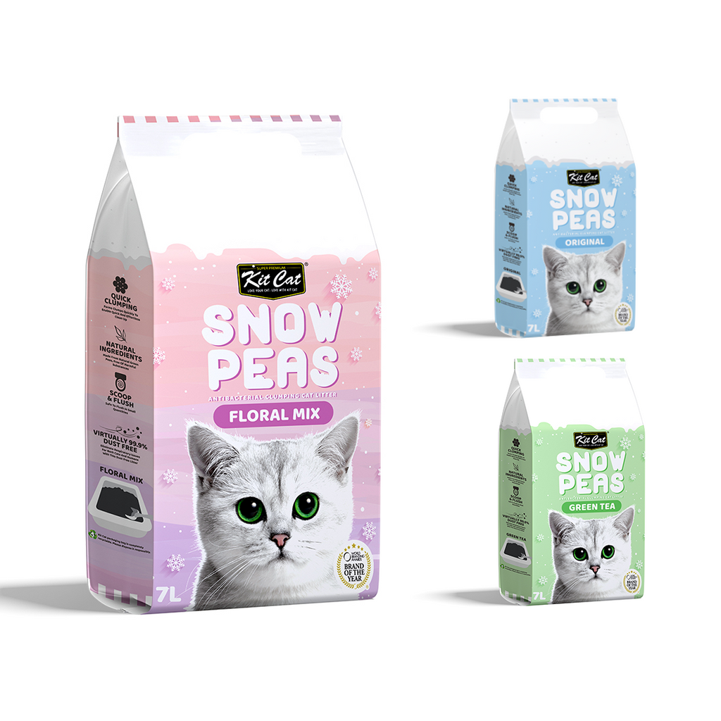 Kit Cat Snow Peas Cat Litter