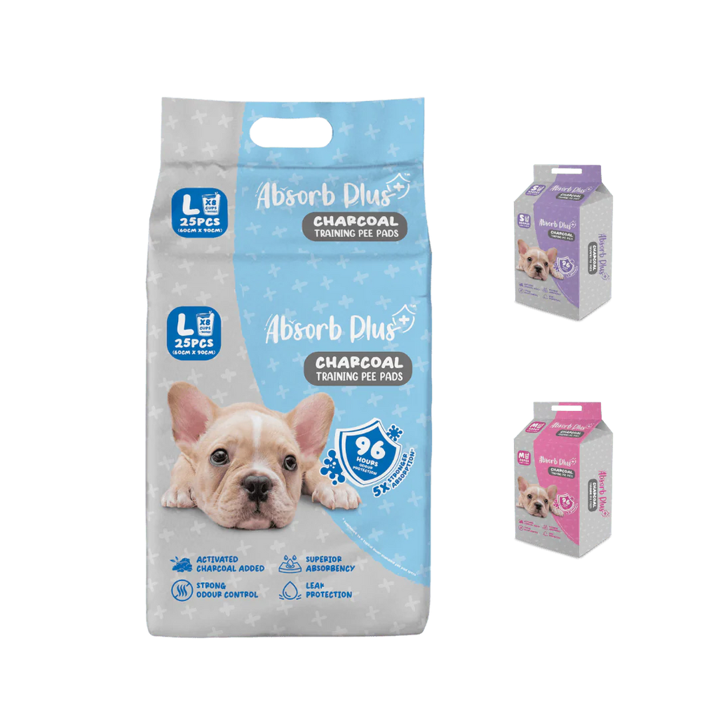 Absorb Plus Charcoal Pee Pad Sheets