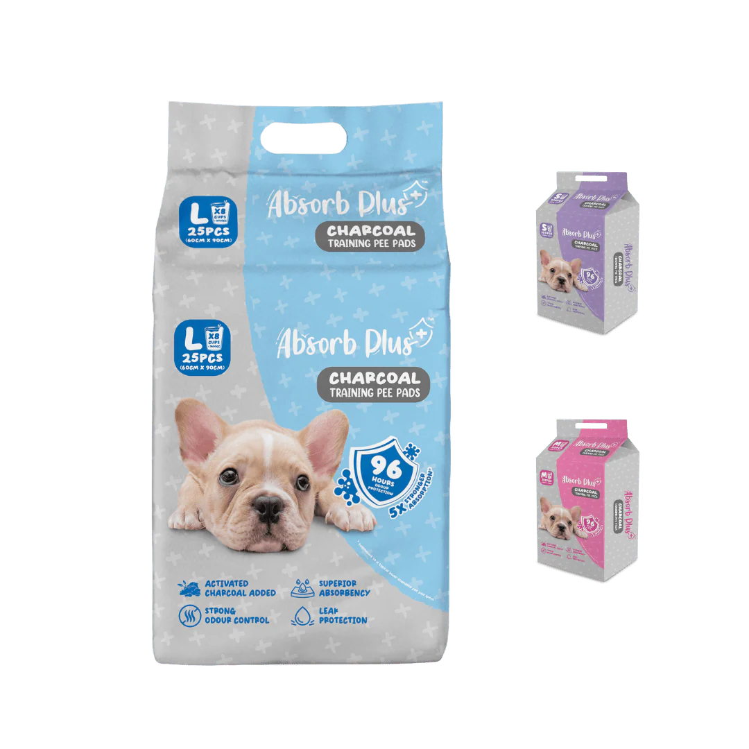 Absorb Plus Charcoal Pee Pad Sheets