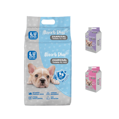 Absorb Plus Charcoal Pee Pad Sheets