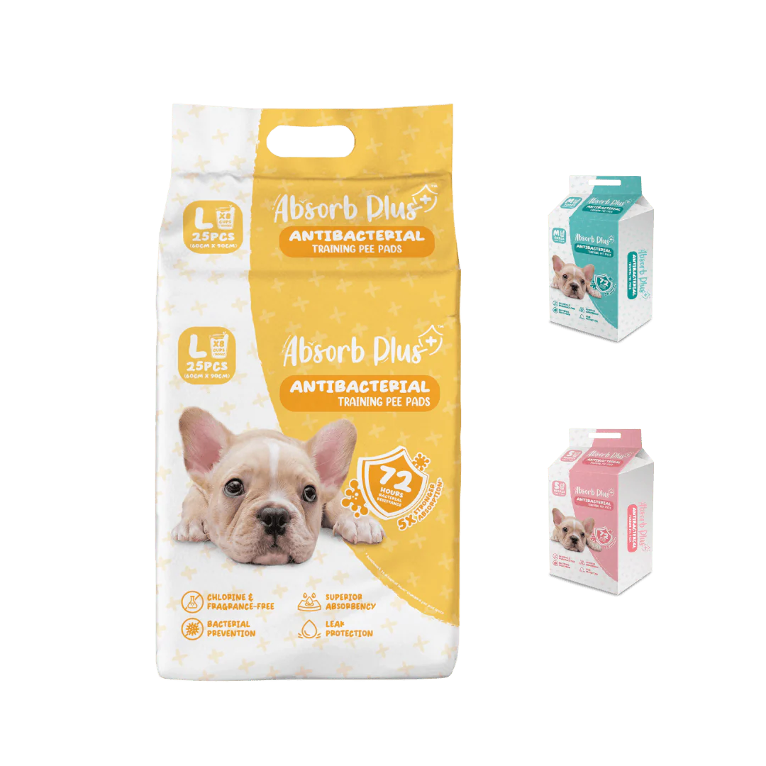 Absorb Plus Antibacterial Pee Pad Sheets