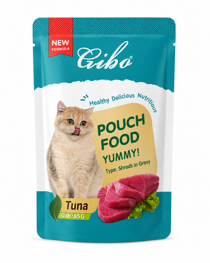 Gibo Cat Premium Shred Gravy