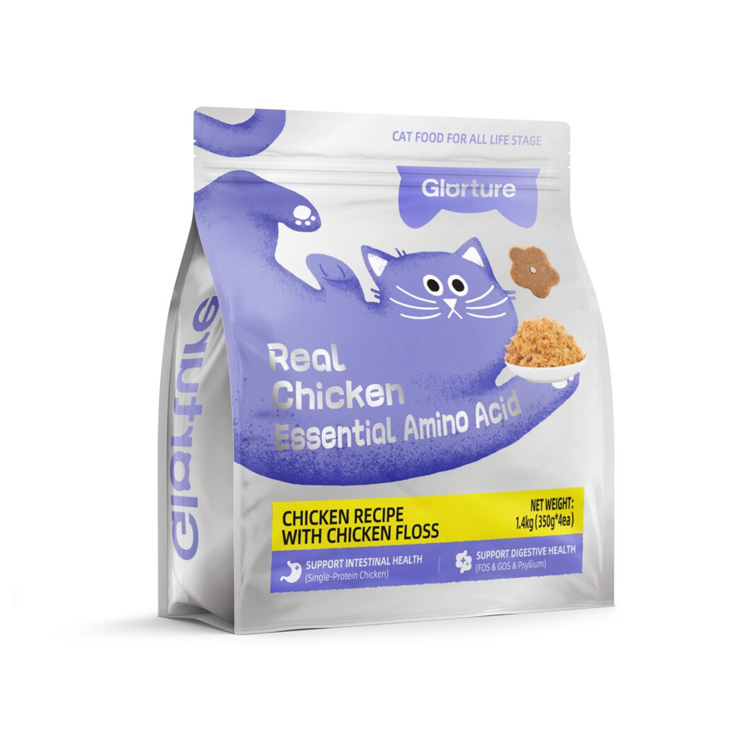 Glorture Real Chicken Cat Premium