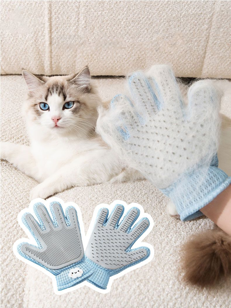 Pet Comb and Brush Showering Glove