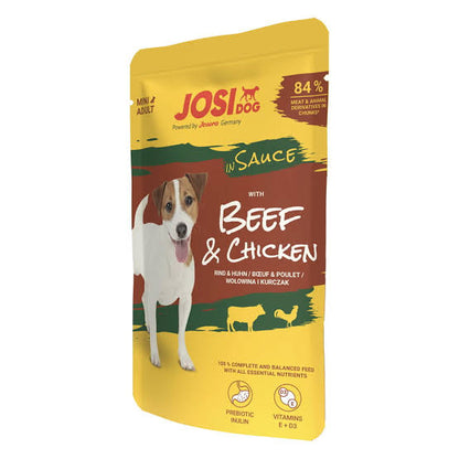 Josi Dog Mini Adult Pouch in Sauce