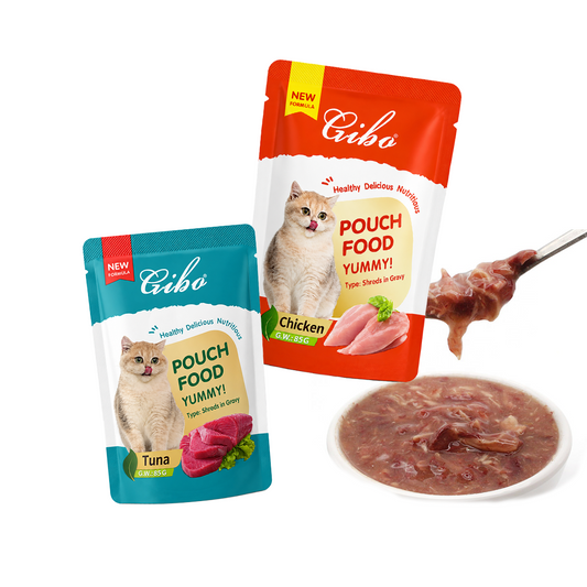 Gibo Cat Premium Shred Gravy
