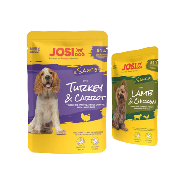 Josi Dog Mini Adult Pouch in Sauce