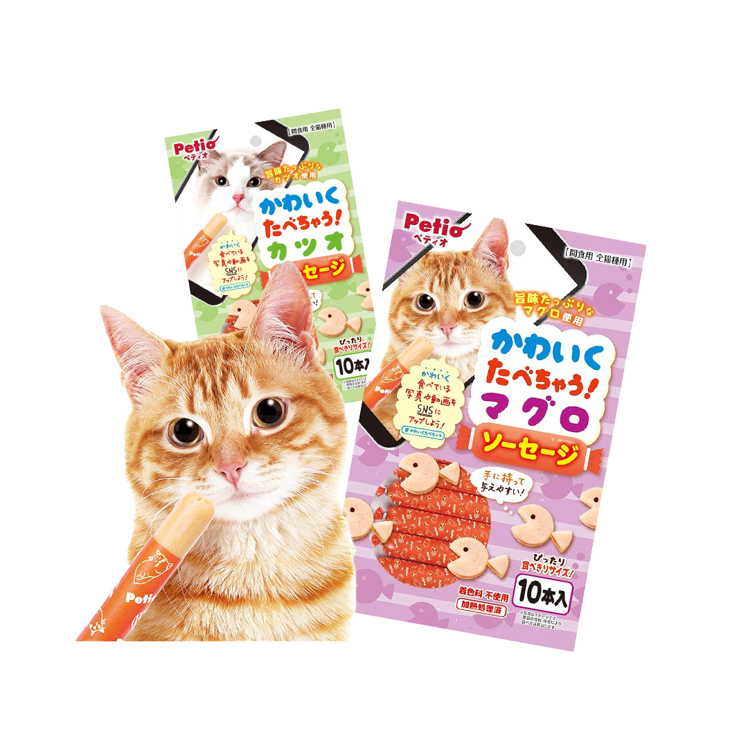 Petio Cat Premium Sausage