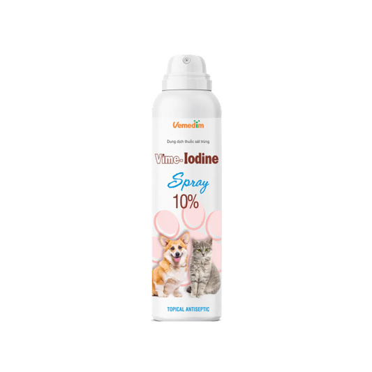 Vime-Iodine Antiseptic Spray 10%